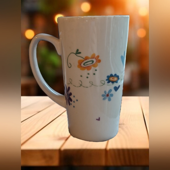 Natural life mug- " Born to shop, forced to work" - Picture 3 of 4